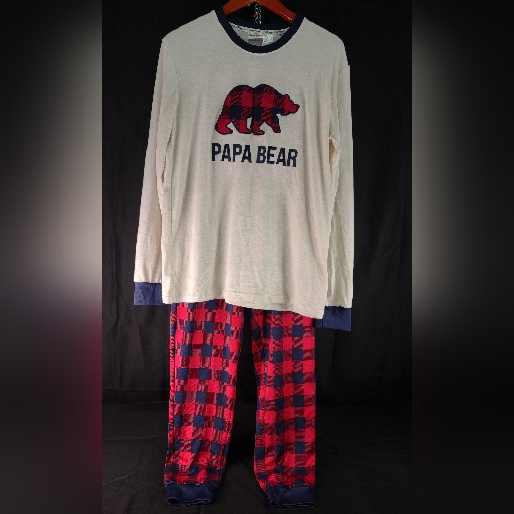 Dearfoams Papa Bear 2 PC PJ M